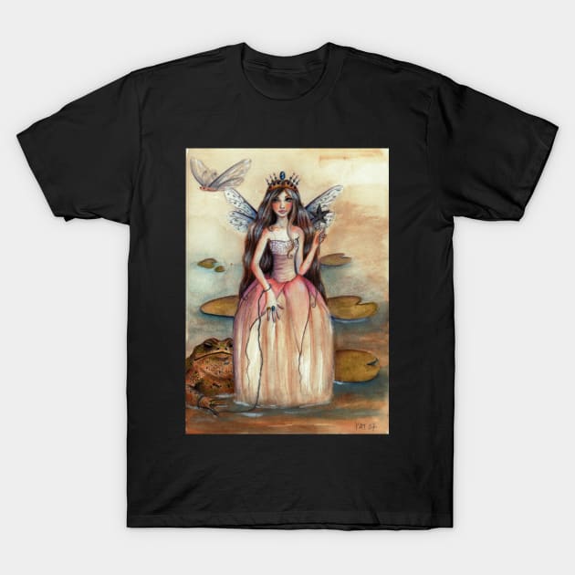 Thumbelina and Mr Toad T-Shirt by KimTurner